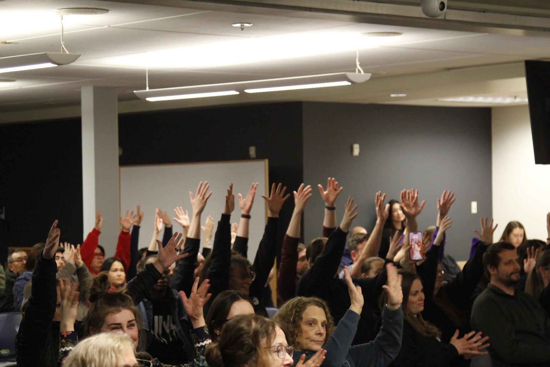 Public speaks out against deep Anchorage School District cuts
