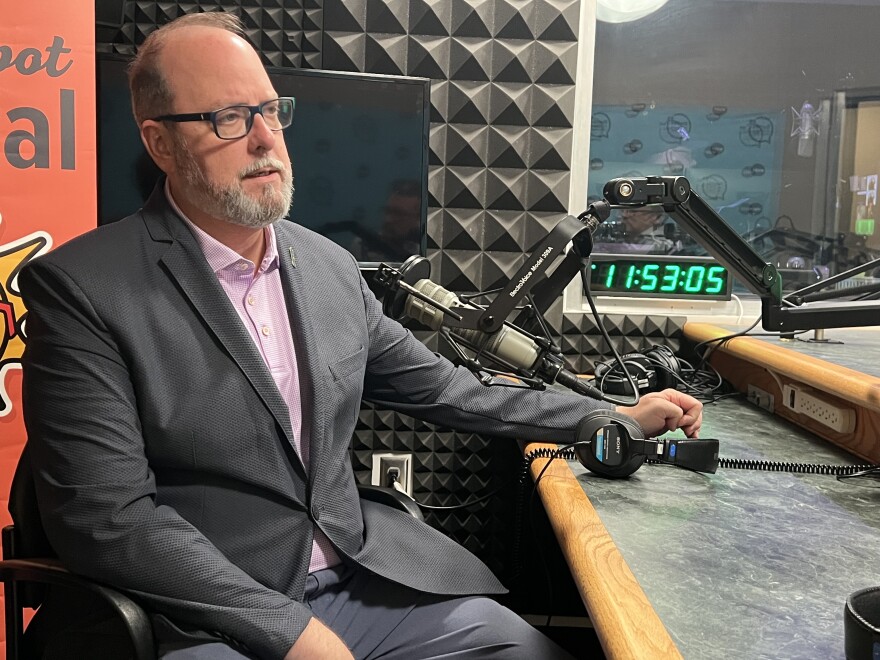 Tampa Theatre CEO and President George Levesque on "Florida Matters Live & Local" in August 2026.