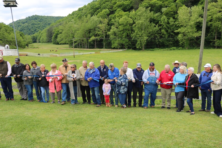 Perry County officials and community leaders celebrated the opening of a new AirBnB and the new facility for the Appalachian Horse Project.