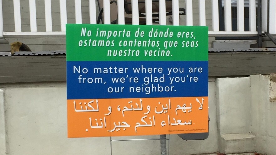 Welcome Your Neighbots Sign