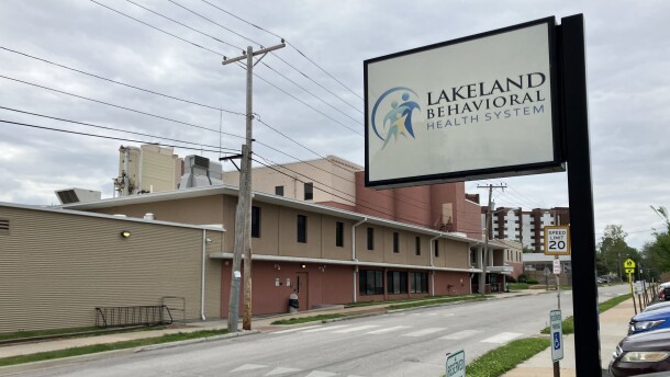 Lakeland Behavioral Health in downtown Springfield is shown on May 7, 2025.