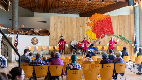 Alaska Native Heritage Center dancers will perform on Sunday at the annual Mother's Day event.