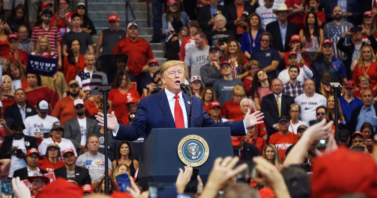 Trump, Supporters Focus On Impeachment At 'Homecoming' Rally In Sunrise ...