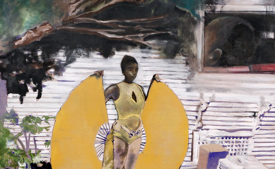 'Isis' painting by Noah Davis.