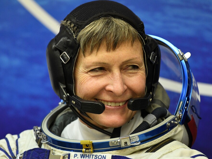 Early next year astronaut Peggy Whitson will celebrate her 57th birthday and become the oldest woman in space as she orbits the Earth on the International Space Station.