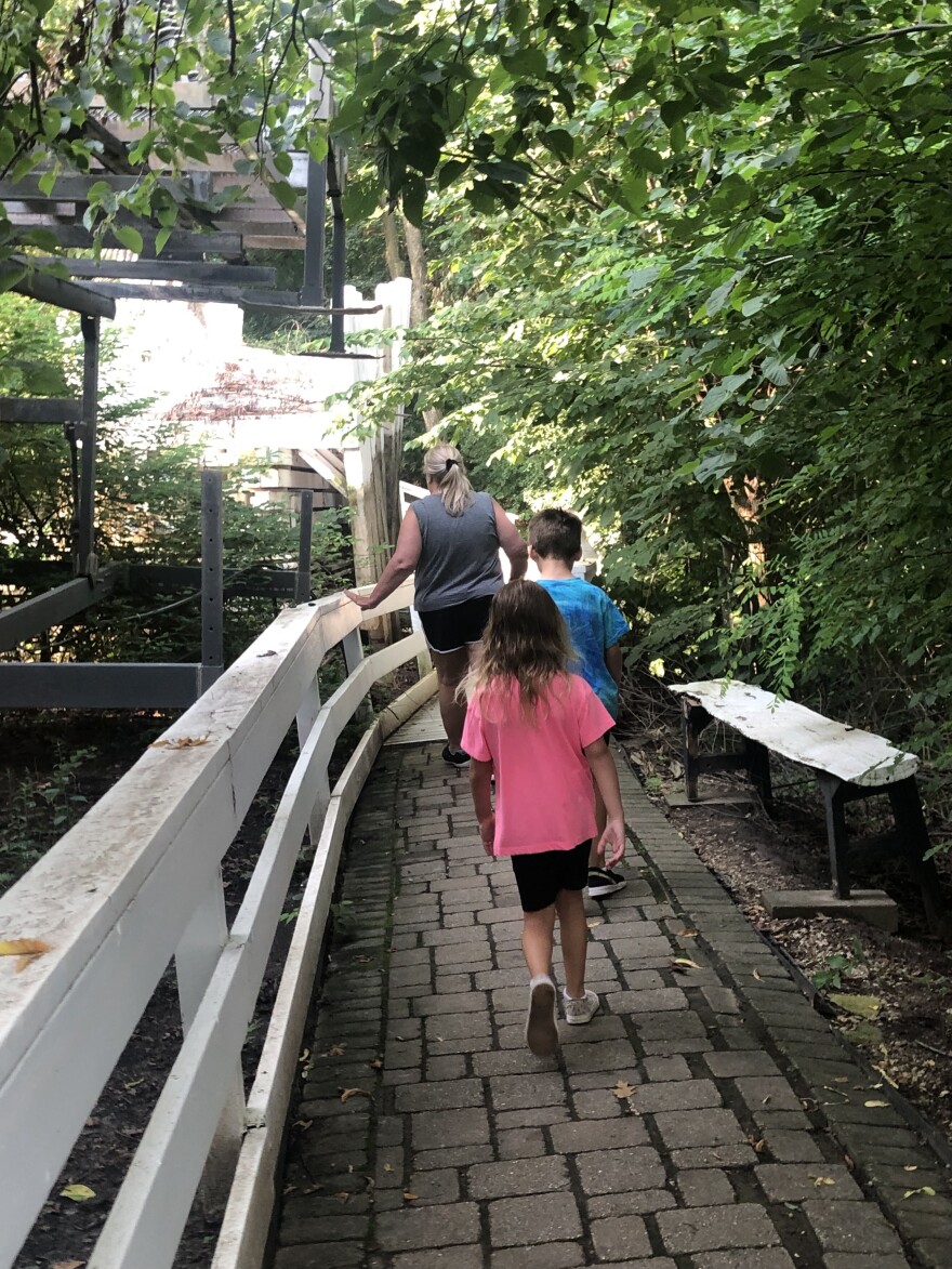 The family on summer 2023 hike.