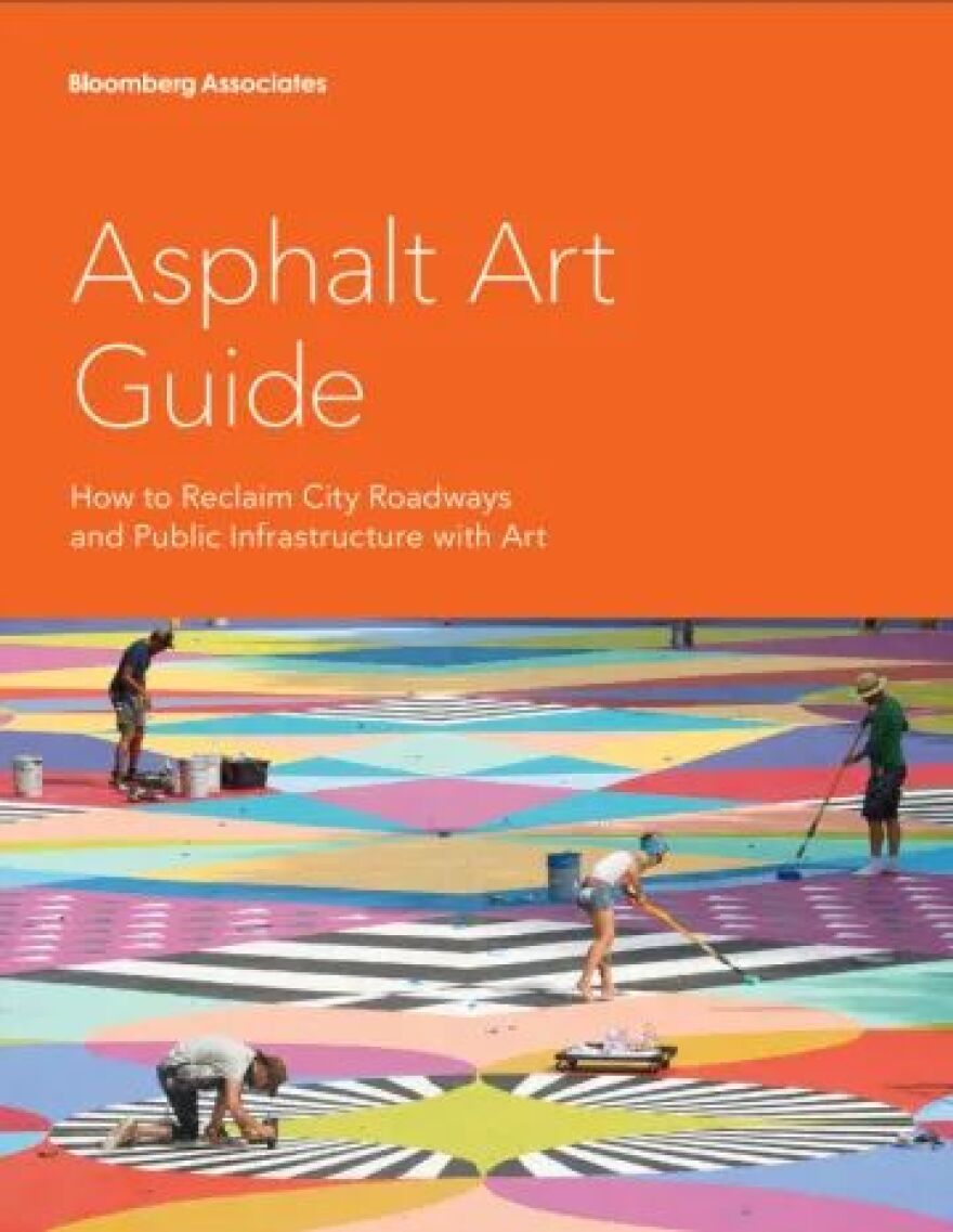 Cover page of Bloomberg Asphalt Art Guide