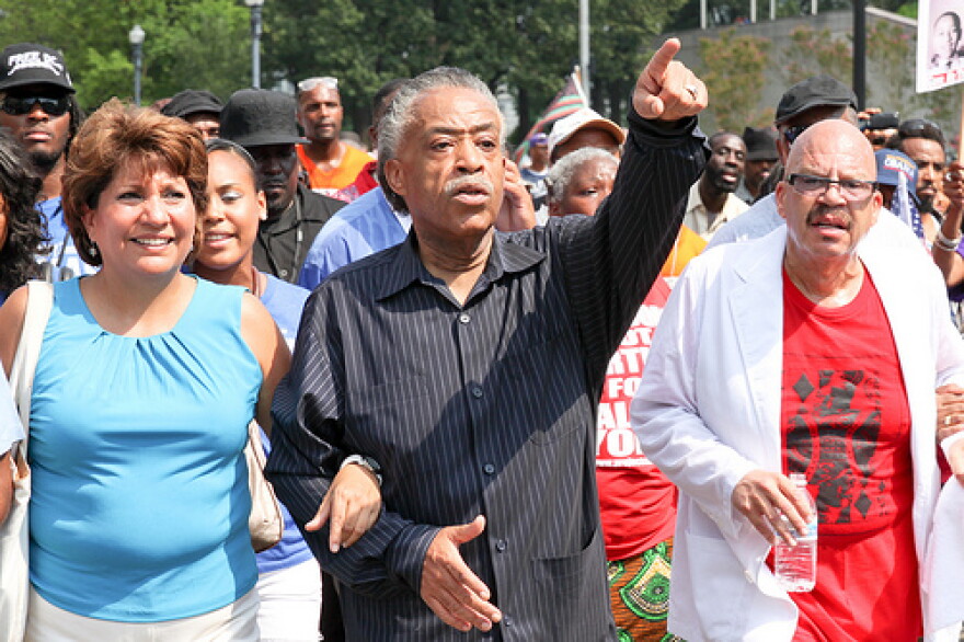 The Reverend Al Sharpton in Washington D.C.