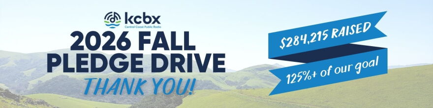 Fall 2026 Pledge Drive Thank you with total $284,215 raised with over 125% of our goal raised