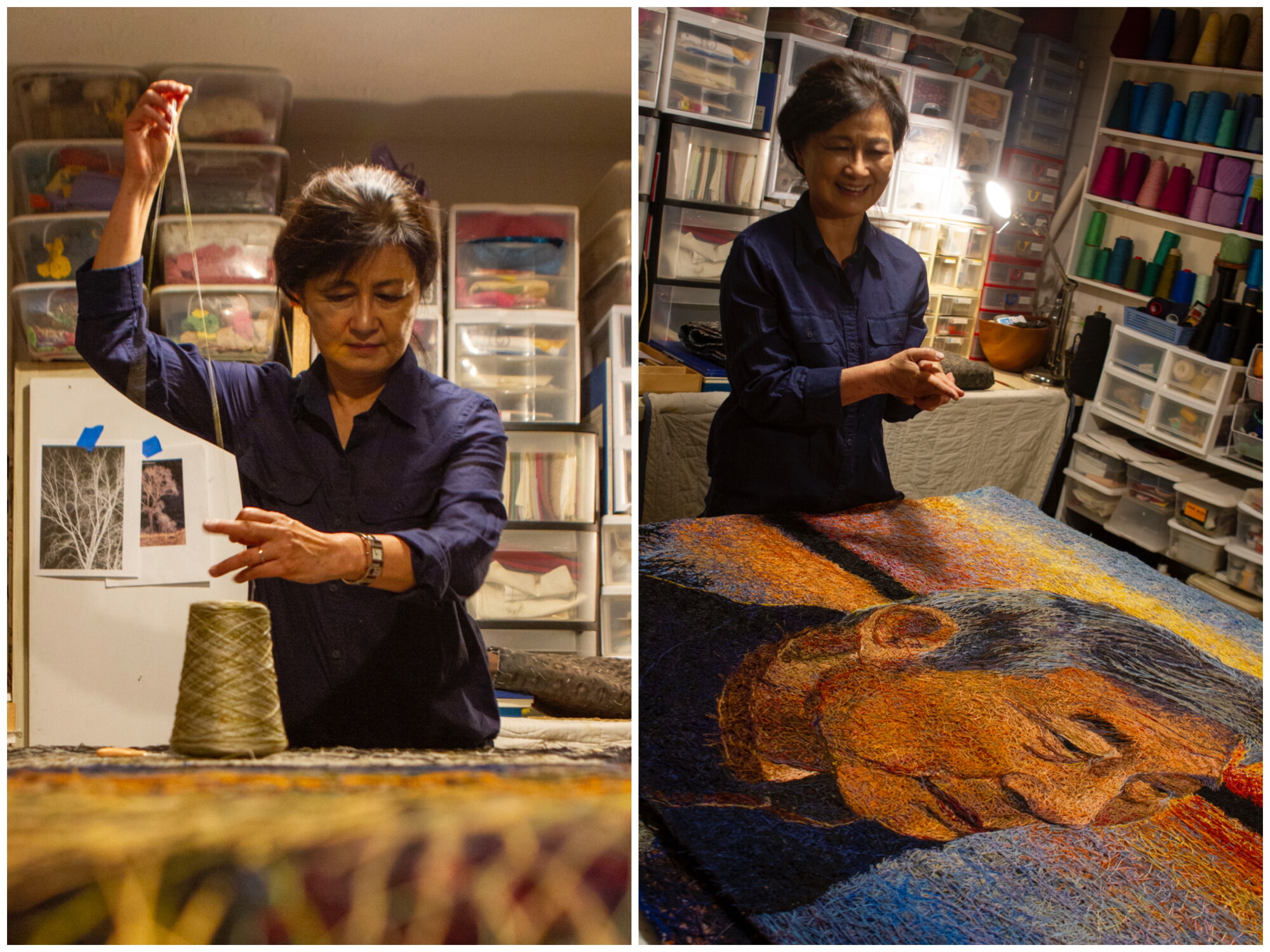 Shin-hee Chin finds a path to global expression from her basement studio episode artwork