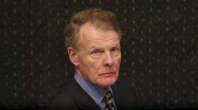 Mike Madigan, as seen on the cover of "The House That Madigan Built: The Record Run of Illinois' Velvet Hammer." (Courtesy)