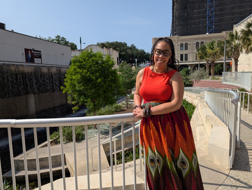 Pesha Mabrie, education specialist with the San Antonio African American Community Archive and Museum