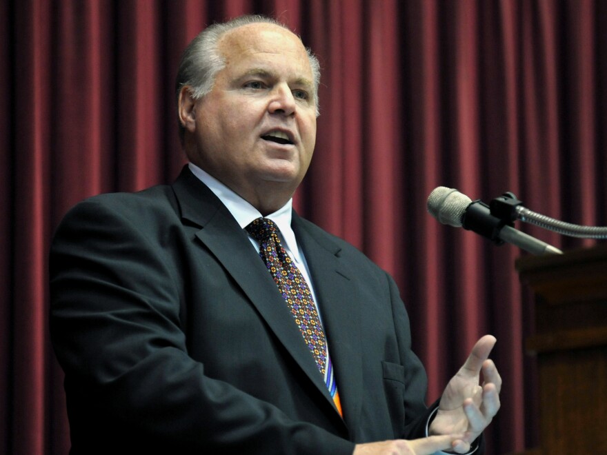 Radio host Rush Limbaugh says he's been diagnosed with advanced lung cancer.