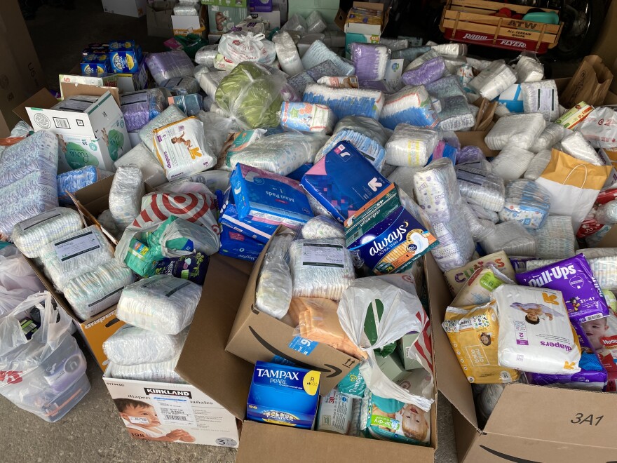 When Meagan Johnson discovered that Milwaukee did not have a designated diaper bank, she decided to start collecting products to be distributed out of her garage along with her cousin Jessica Syburg.