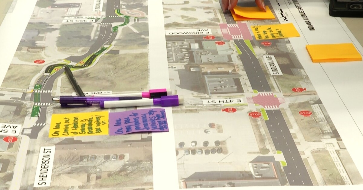 Bloomington gets more public input on $1.5 million Indiana Avenue project