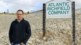 Josh Bryson is the operations project manager with Atlantic Richfield Company. He's pictured outside the company headquarters in Butte. October 30, 2018.