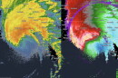 Hurricane Isaias via RadarScope