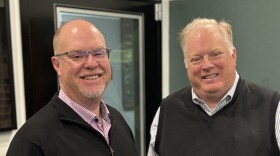 Chris Sargent, left, and Bill Beekman