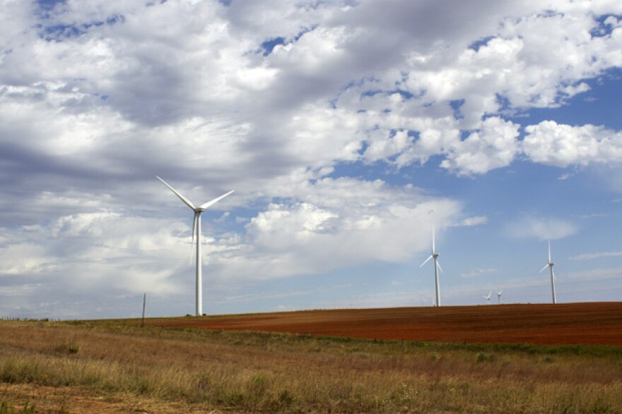 NextEra Renewable Energy Resources' wind farm near Elk City, Okla.