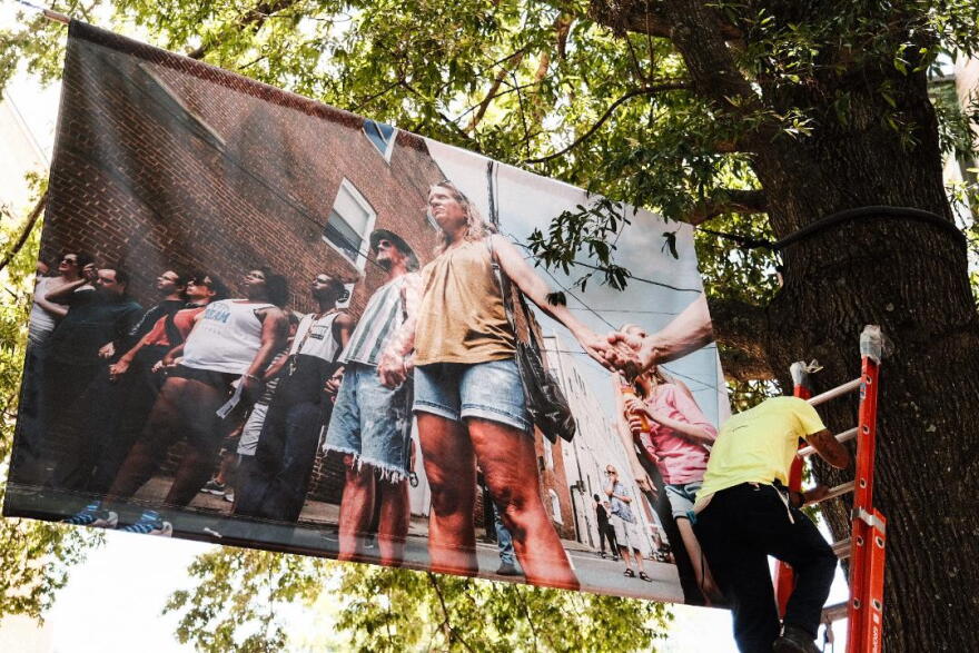 Photos of those who stood-up to Unite the Right and their stories will be featured on Charlottesville's downtown mall through September.