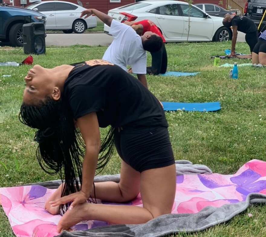 The Collective STL yoga studio's mission is to bring wellness to Black people. Its five-week series at the Missouri History Museum will create a space for Black people to feel loved during troubled times, co-owner Ericka Harris said. 