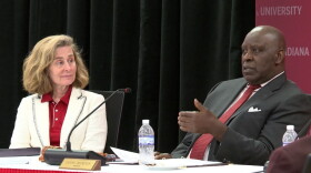 Gov. Mike Braun would be able to remove alumni-elected members of Indiana University's Board of Trustees according to the final state budget.