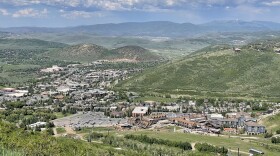 The view from Park City Mountain, June 25, 2023.