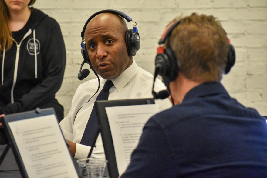 Kansas City Mayor Quinton Lucas joined KCUR's Up To Date at Rochester Brewing and Roasting Company on Friday, April 10.
