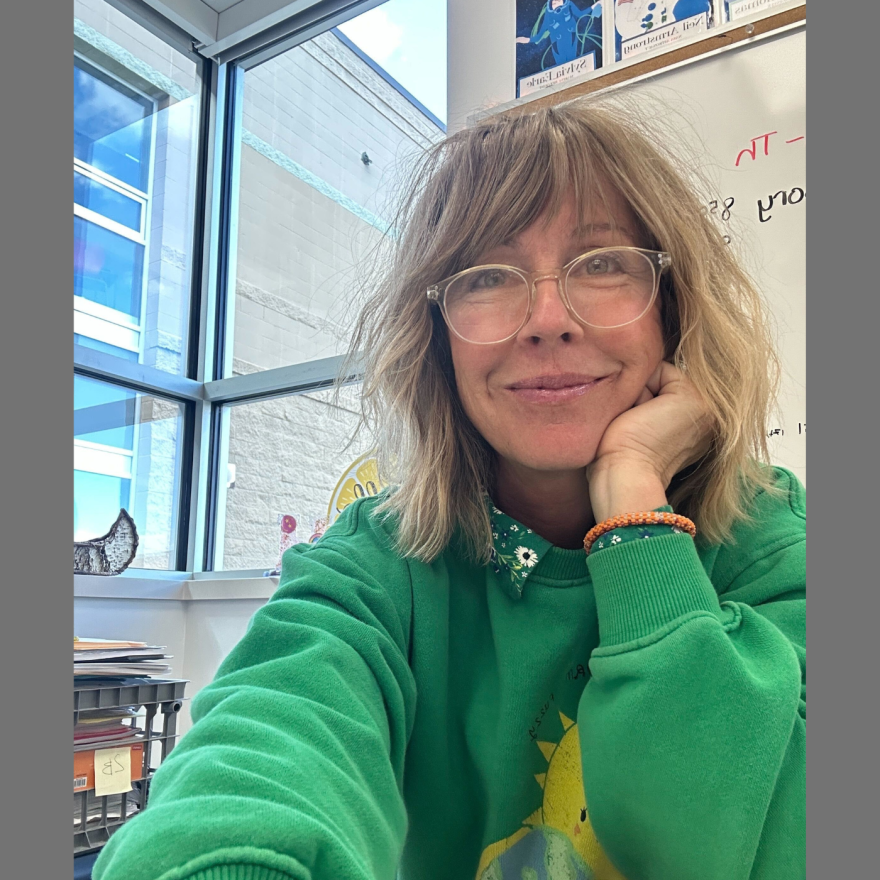 Kristina Hoeksema loves her job! She’s a science teacher at Ecker Hill Middle School and thrives on engagement with her students and truly making a difference in kids lives.