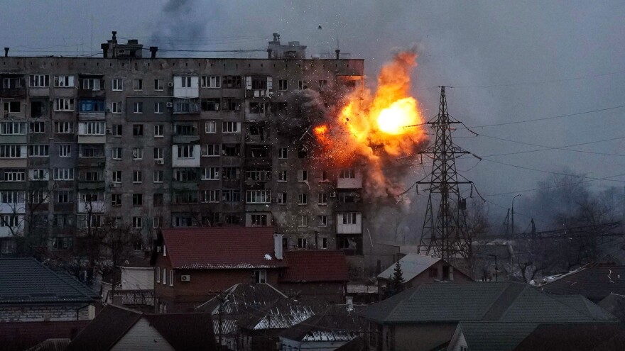 A still from 20 Days in Mariupol by Mstyslav Chernov, an official selection of the World Documentary Competition at the 2023 Sundance Film Festival. Courtesy of Sundance Institute