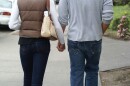 couple holding hands