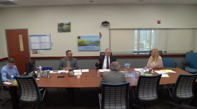 Ada County Commissioners interview Dr. Stanley Moss, one of three applicants for a physician seat on the Central District Health board.