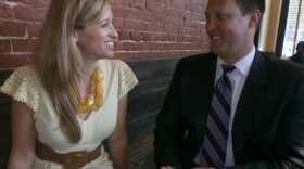 Jessica Grounds and Wes McClelland say their Christian faith helps ease the tension of their disparate professional identities.