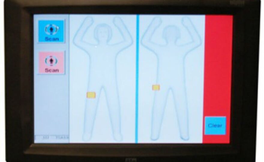 New Advanced Imaging Technology body scanners have new software that does not show detailed images of passengers' bodies.