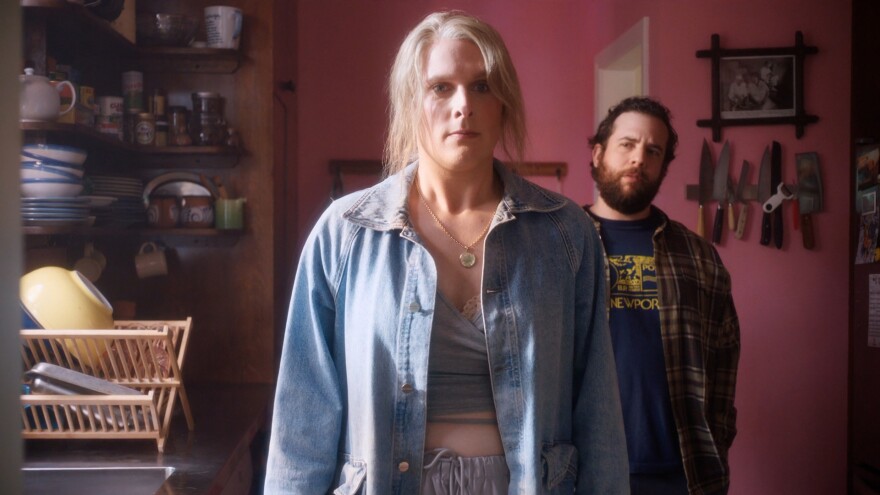 John Early plays Maddie (foreground) in "Maddie's Secret."