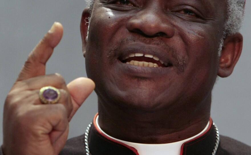 Ghanaian Cardinal Peter Kodwo Appiah Turkson is seen as a possible contender if a pope is chosen from Africa.