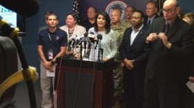 Gov. Niki Haley and response team, Thu, Oct 6, 2016.