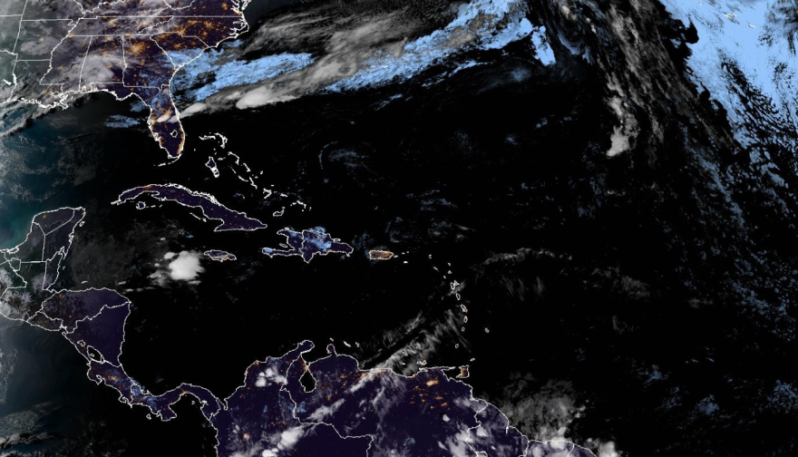 Atlantic basin satellite photo.