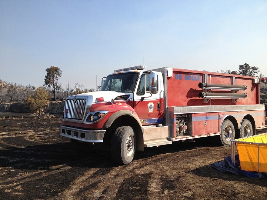 De Beque, fire truck