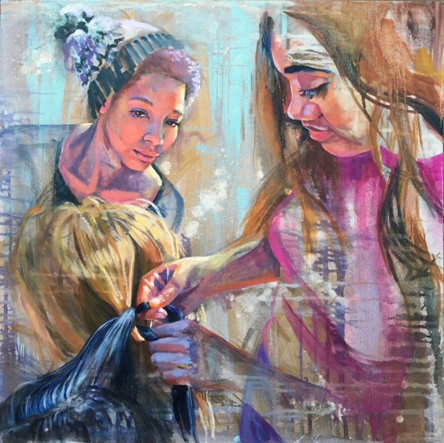 "Tied Together" Painting by Sarah Curry