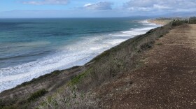 Oil and tar has been reported on beaches in Carpinteria, Summerland, and Montecito. This is the Carpinteria Bluffs.