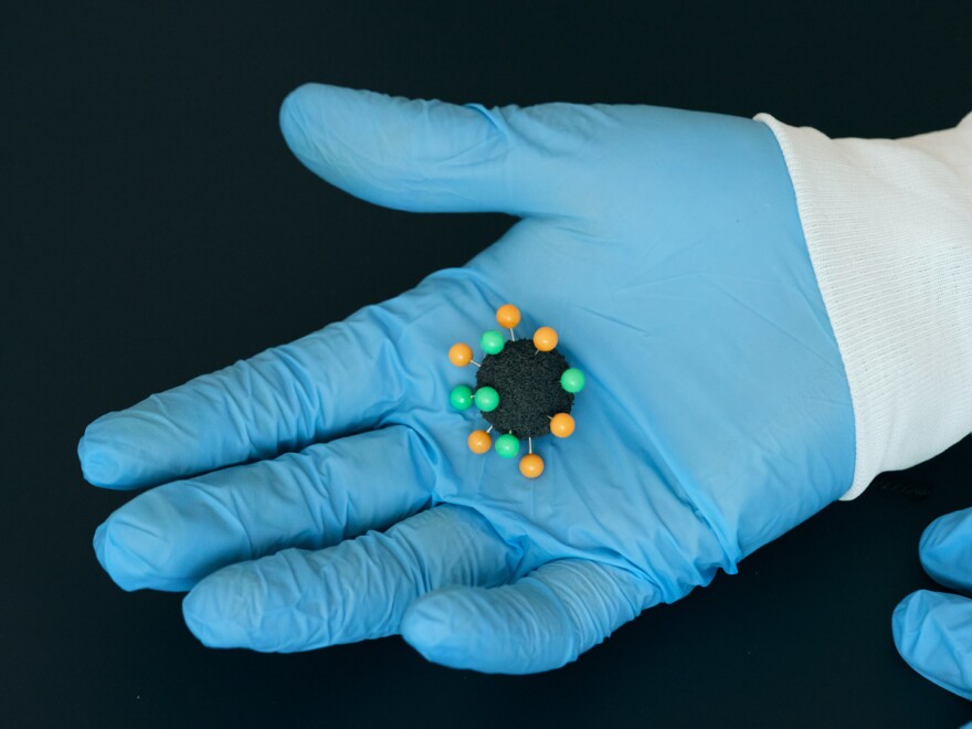 Viruses are too small to see with an ordinary microscope.