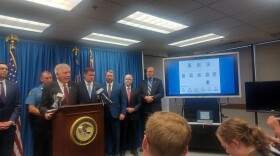 A press conference led by Supervisory Assistant U.S. Attorney Randall Eggert in Springfield, Mo. on July 25, 2025.
