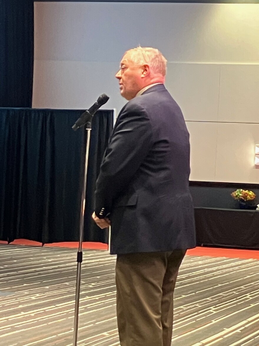 Scott County Board of Supervisors chairman John Maxwell.