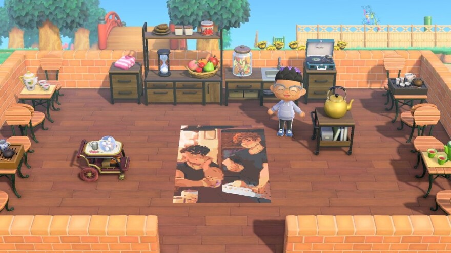 When "Darius The Great Deserves Better" hits shelves this week, fans can express their excitement by visiting the author's island in Animal Crossing. This scene was made to look like the tea shop where Darius works in the book.