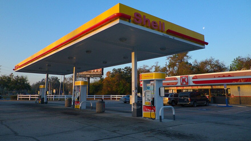 Shell gas station