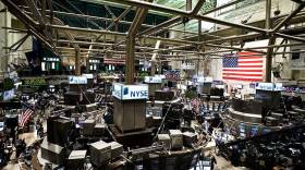 As of noon Monday, all but one of the Indiana-based Fortune 500 companies had seen a 5 percent or more drop in their stock prices since Wednesday.