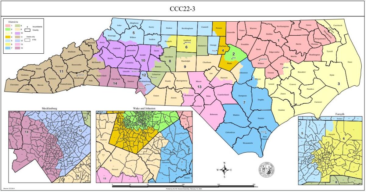 How Madison Cawthorn could represent Myers Park — and other things to know  about new maps | WFAE 90.7 - Charlotte's NPR News Source