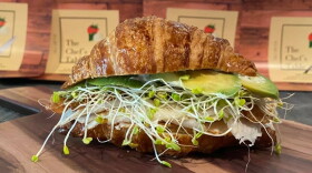 A lunch special sandwich at new downtown restaurant The Chef's Table.