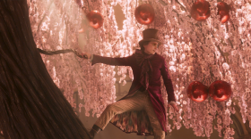 TIMOTHÉE CHALAMET as Willy Wonka in Warner Bros. Pictures and Village Roadshow Pictures’ “WONKA,” a Warner Bros. Pictures release.